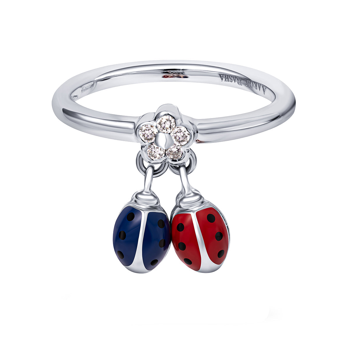 アクセサリー Lady Dangling Ladybug Ring – AB CORP