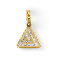 18K Mini Melissa Baguette Diamond Abracadabra Back