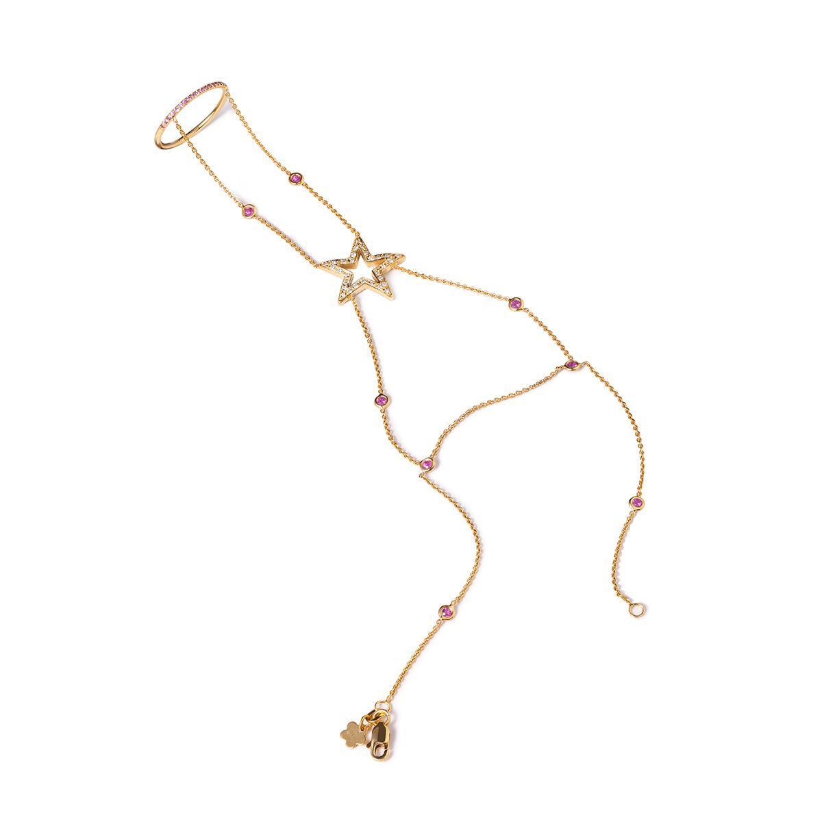 Star Ring Hand Chain