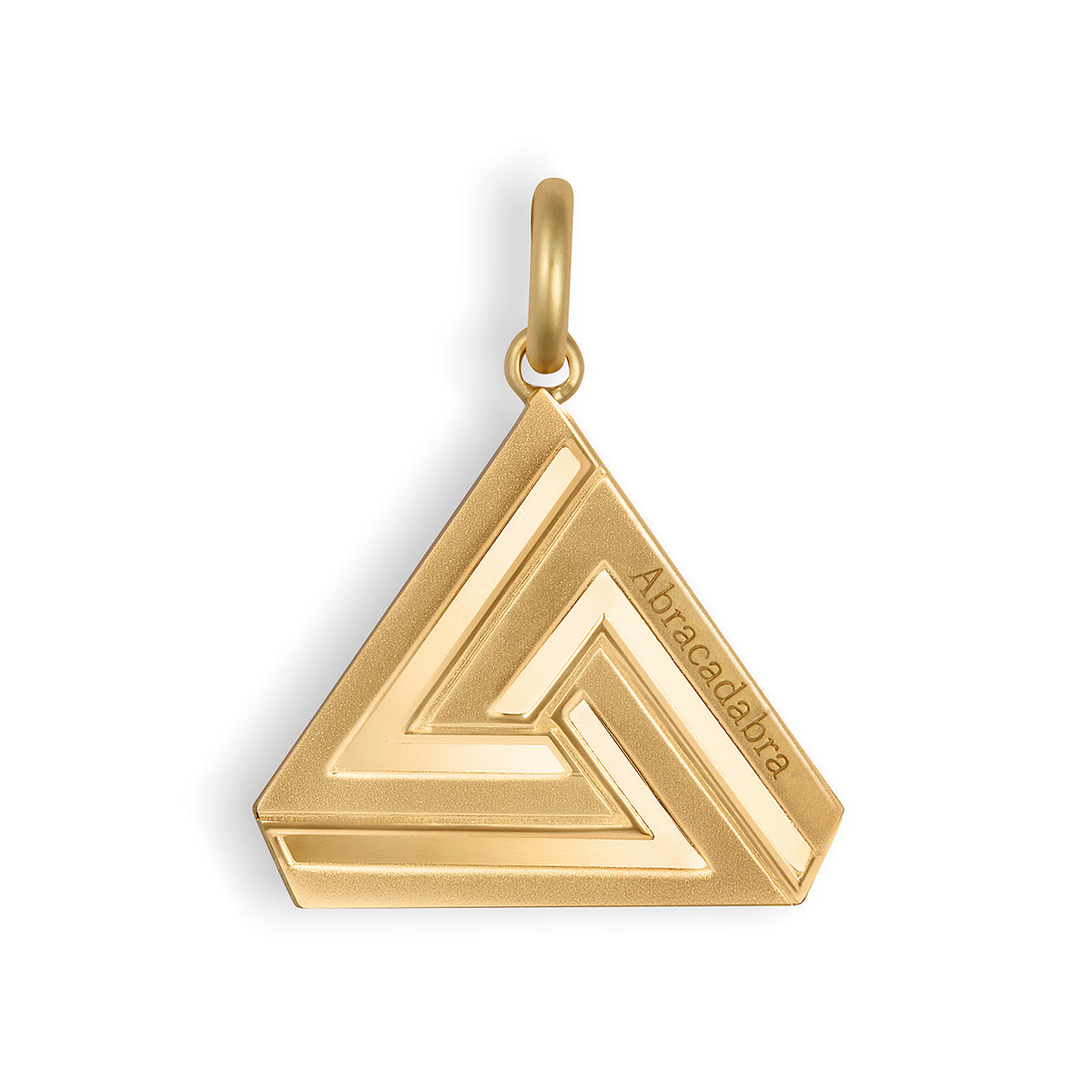 Our newest 18K Simple Abracadabra Charm pairs with any of chains.
