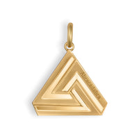 Our newest 18K Simple Abracadabra Charm pairs with any of chains.