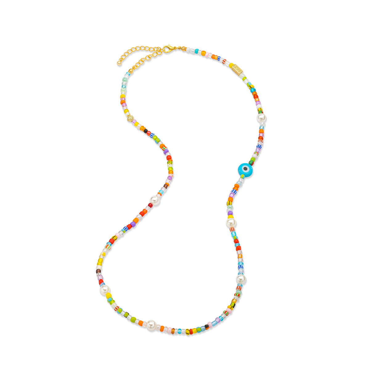 Colorful Beaded Lucky Necklace
