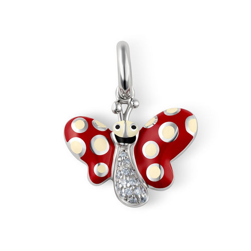 Butterfly with Polka Dots