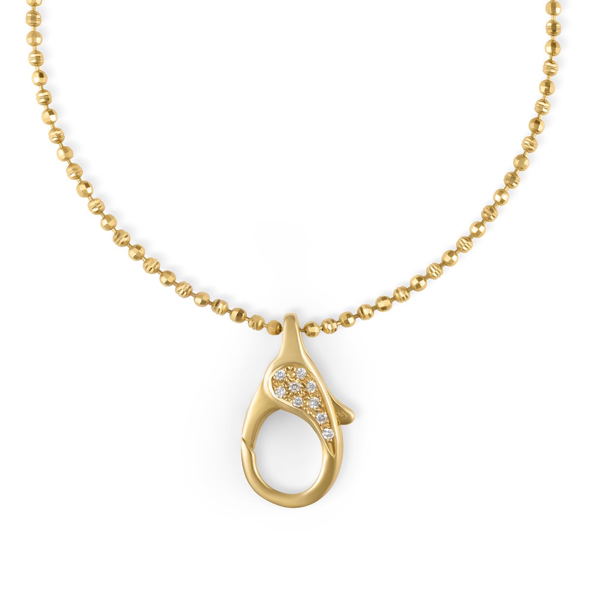 18K Faceted Chain