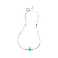 Kia Beaded Eye Necklace