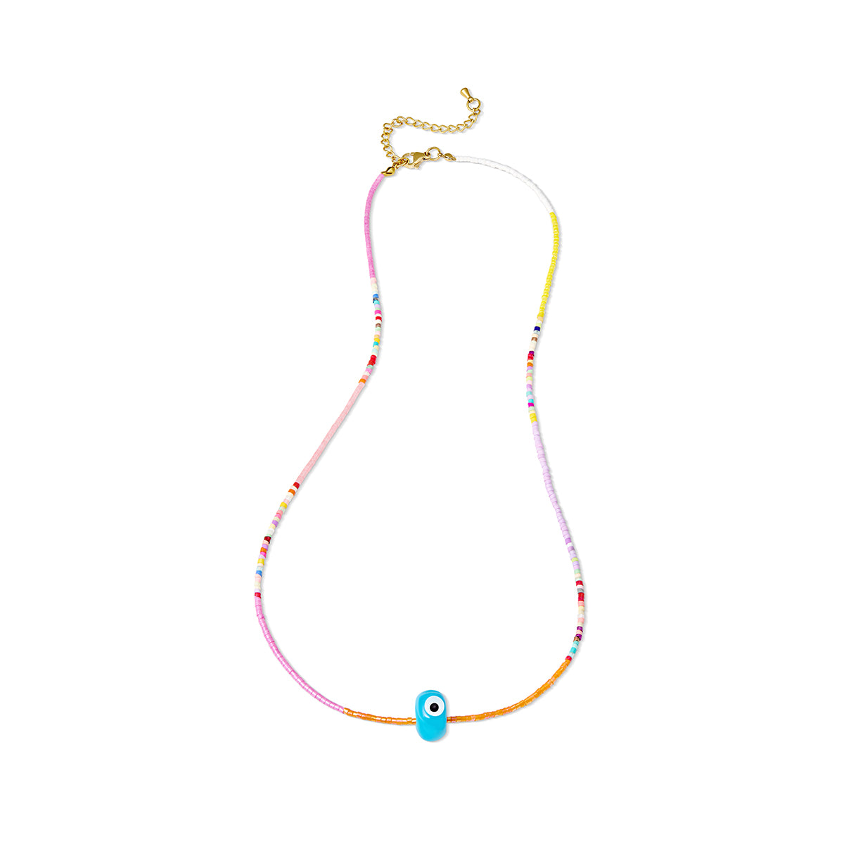Kia Beaded Eye Necklace