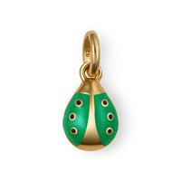 Ladybug_Girls_Vermeil_Charm_in_Green