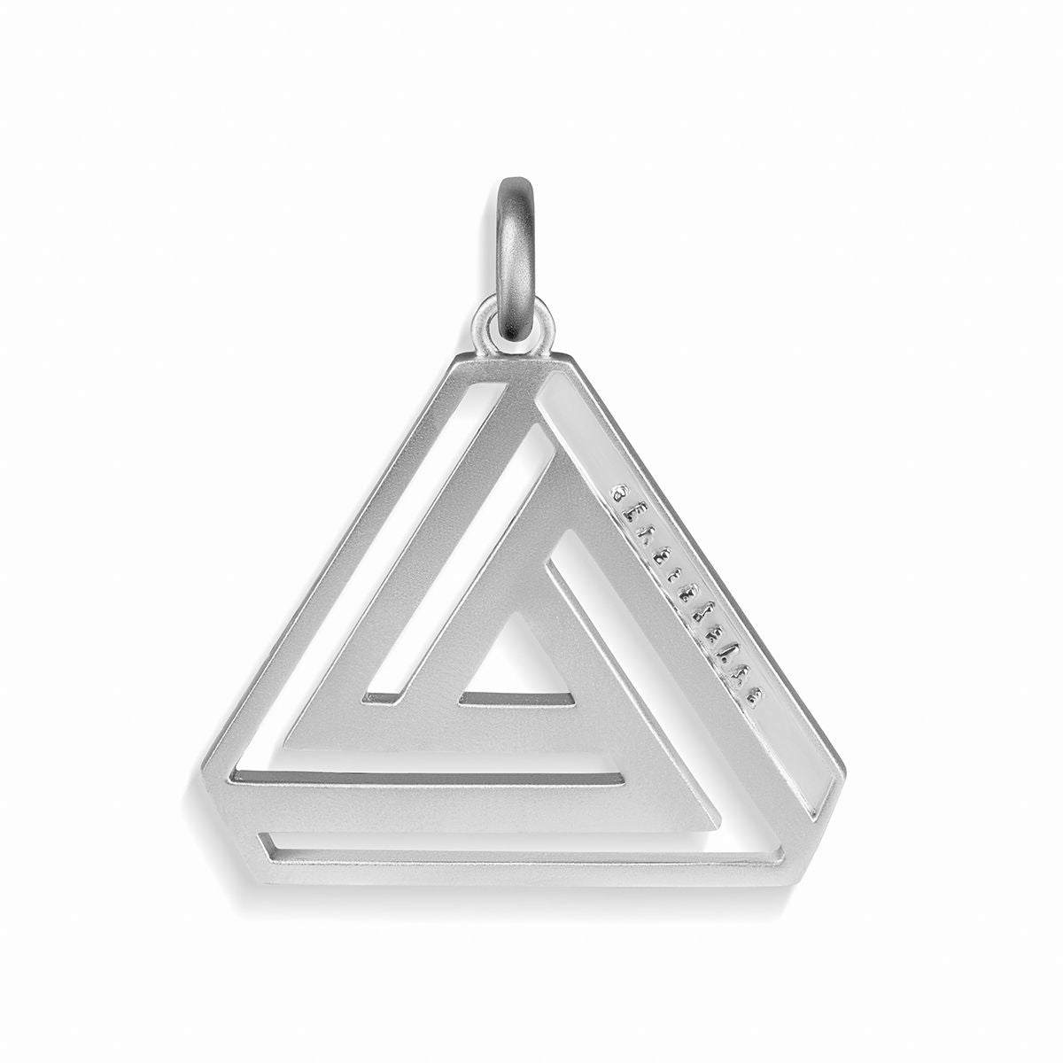 Large Silver Abracadabra Triangle Simple Series 4