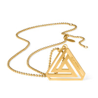 Large Abracadabra  Simple Series 4 on faceted ball chain