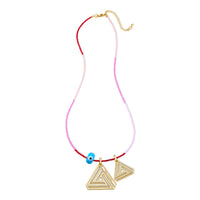Large & Small Series 4 Abracadabra on Dylan Eye Necklace