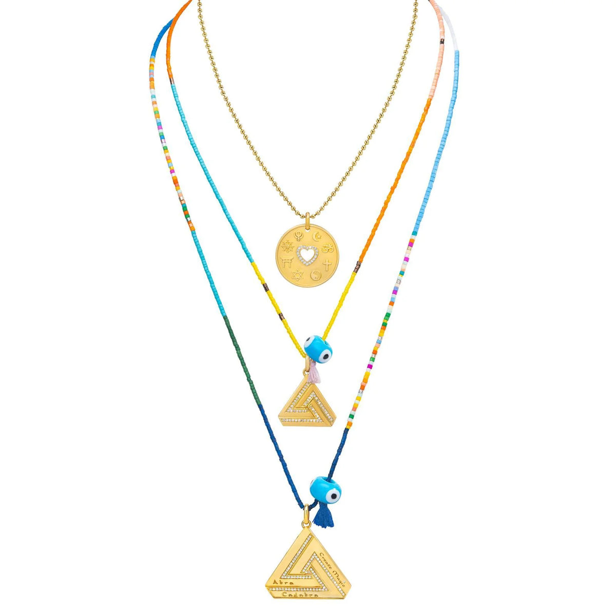 Love is My Religion & Abracadabra Necklaces