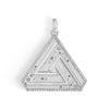 Abracadabra Large Silver Pendant Only (Silver Chain Sold Separately)