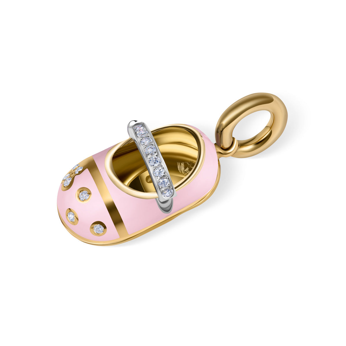 Mary Jane Diamond Flower Toe