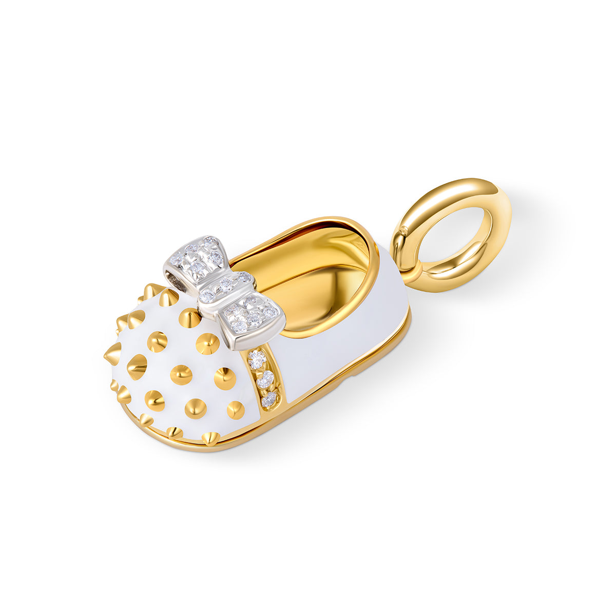 Ballet Gold Stud Shoe