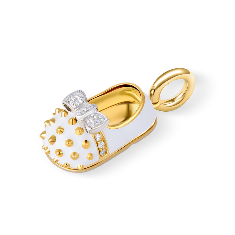 Ballet Gold Stud Shoe