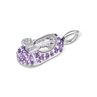 Amethyst Gemstone Shoe