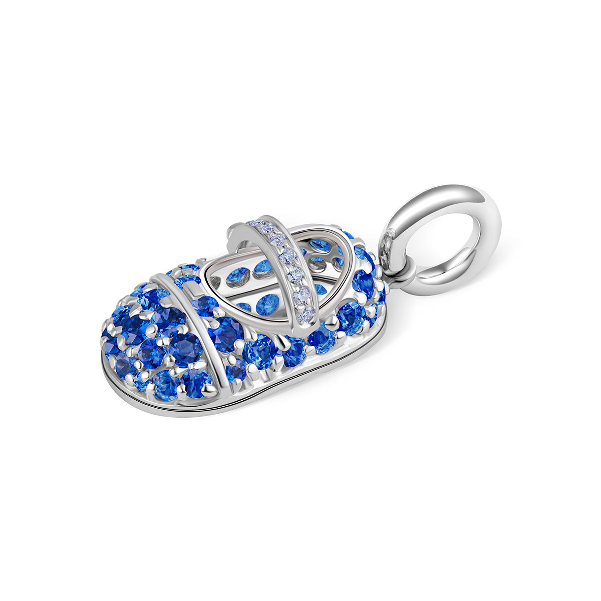Sapphire & Diamond Shoe