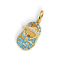 Aquamarine Gemstone Shoe