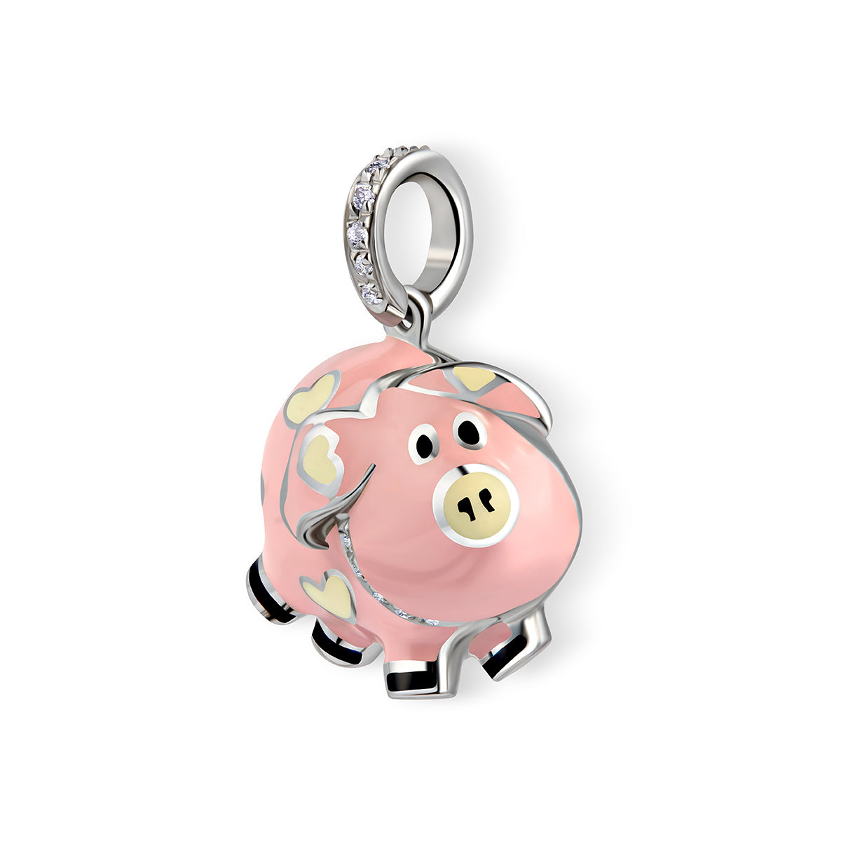 Pig with Diamond Collar