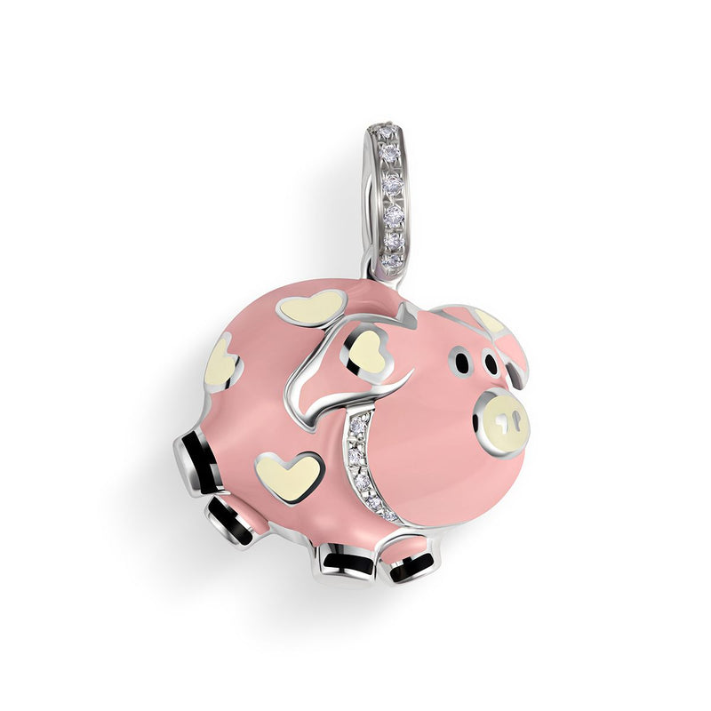 Pig with Diamond Collar