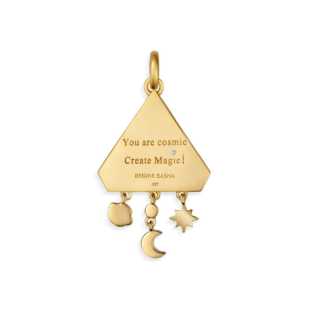 Small Abracadabra Triangle Series 6 with meaningful message.