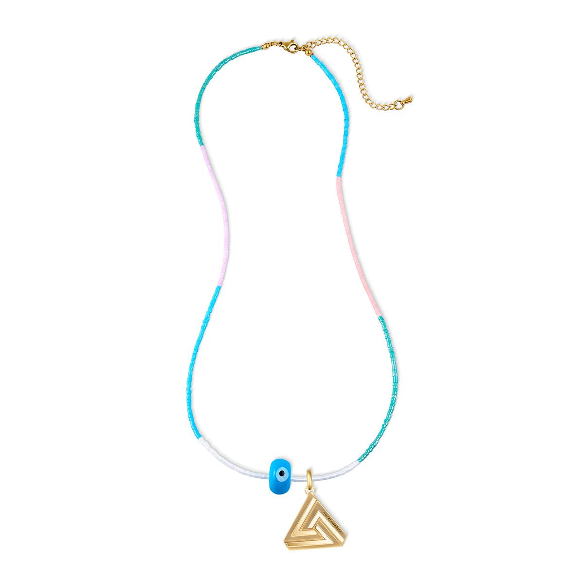 Small Simple Series 1 Abracadabra on Georgie Eye Necklace