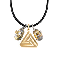 Small Simple Series 1 Abracadabra perfectly paired with our two tone Forever Mini Vermeil Sneakers.