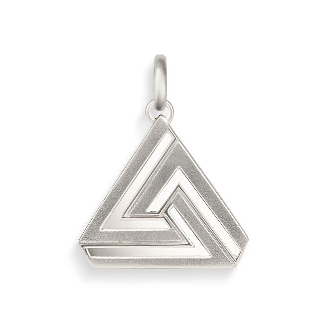 Small Silver Abracadabra Triangle Series 1