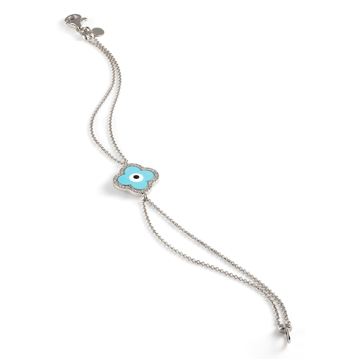 The_Natalie_18K_White_Gold_Diamond_Clover_Eye_Bracelet