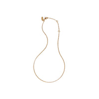 Vermeil Link Chain Choker Style 14-16"