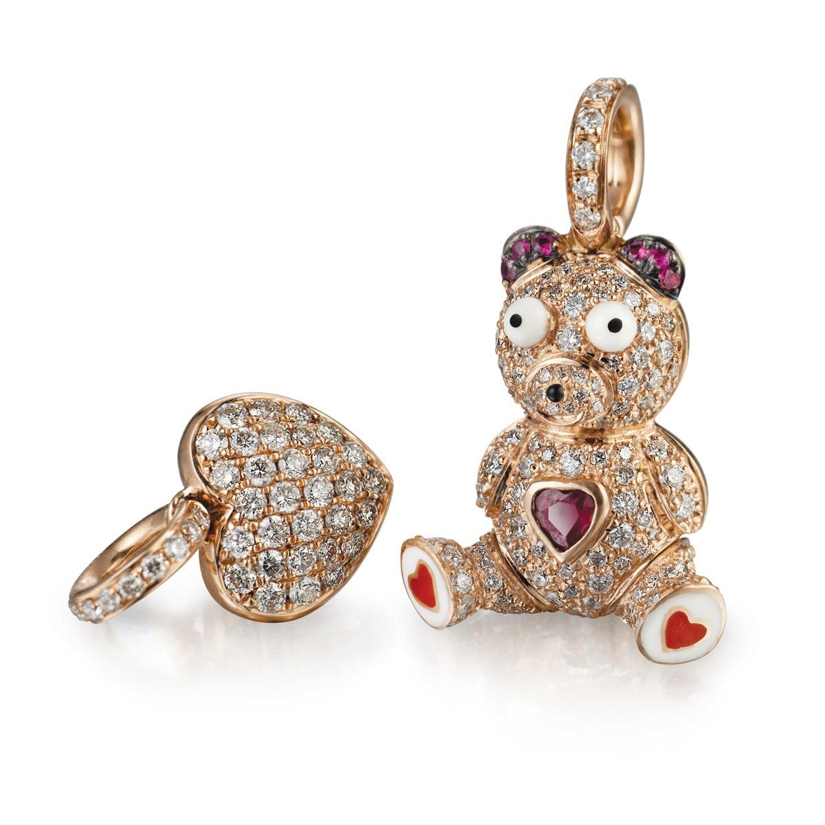 Ruby Heart Teddy Bear – AB CORP