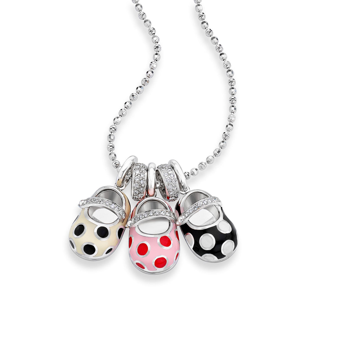 Polka Dot Shoe Necklace- Items Sold Separately