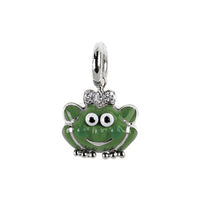 Frog Princess Small Diamond Bow