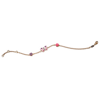 Butterfly Bracelet with Flowers