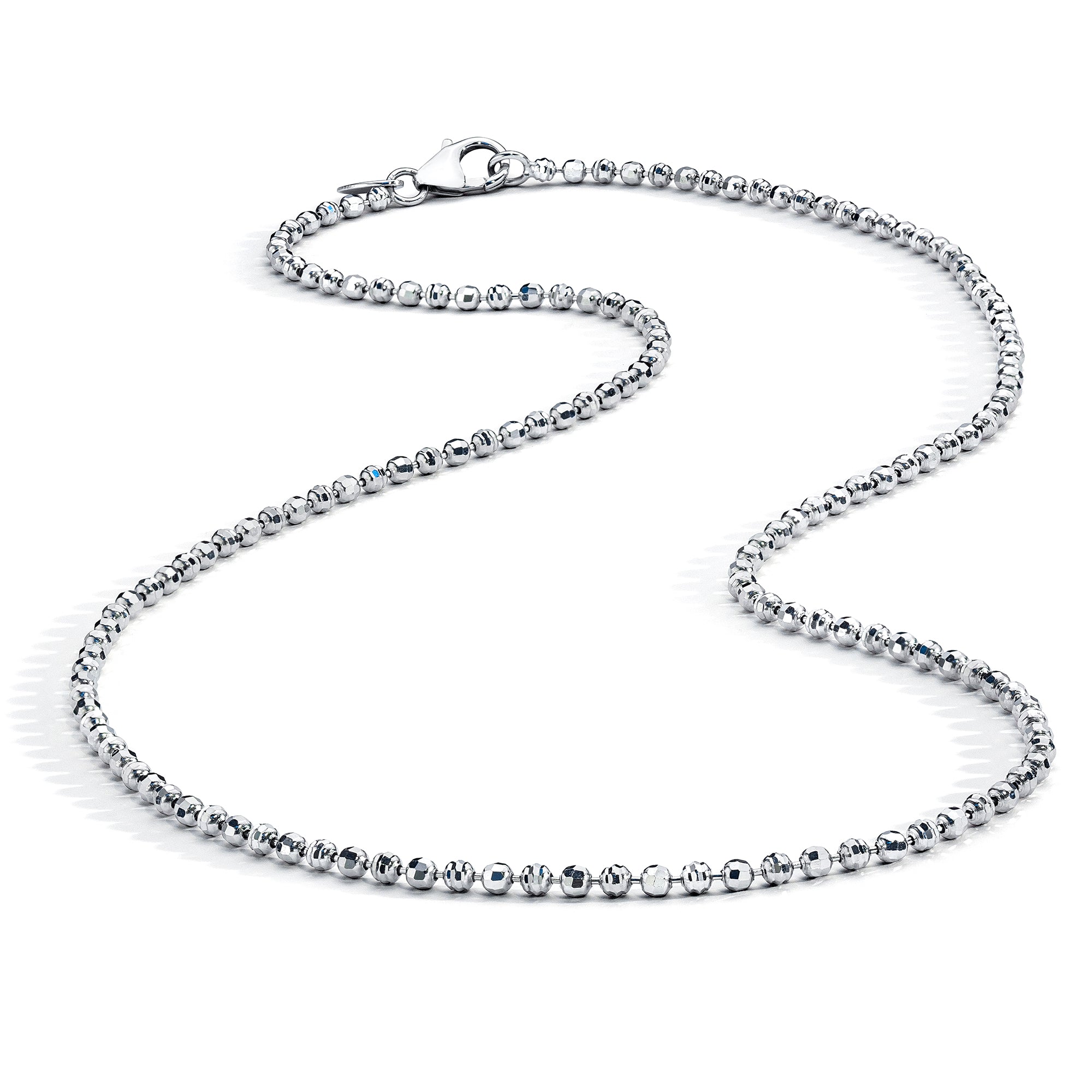 18kt white clearance gold chain