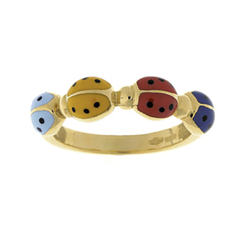 Ladybug Multi Color Ring - Pre Order